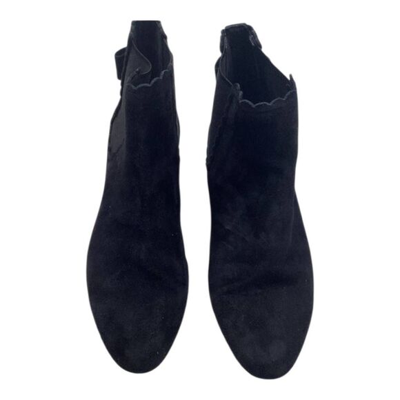 Kate spade scalloped sued ankle boots - Picture 1 of 11